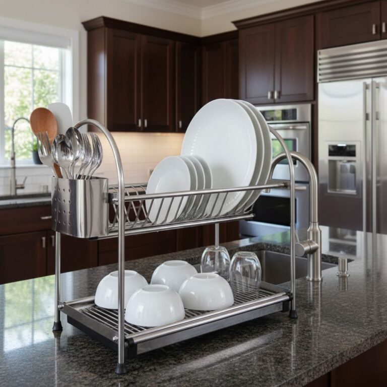 escurridor acero inox