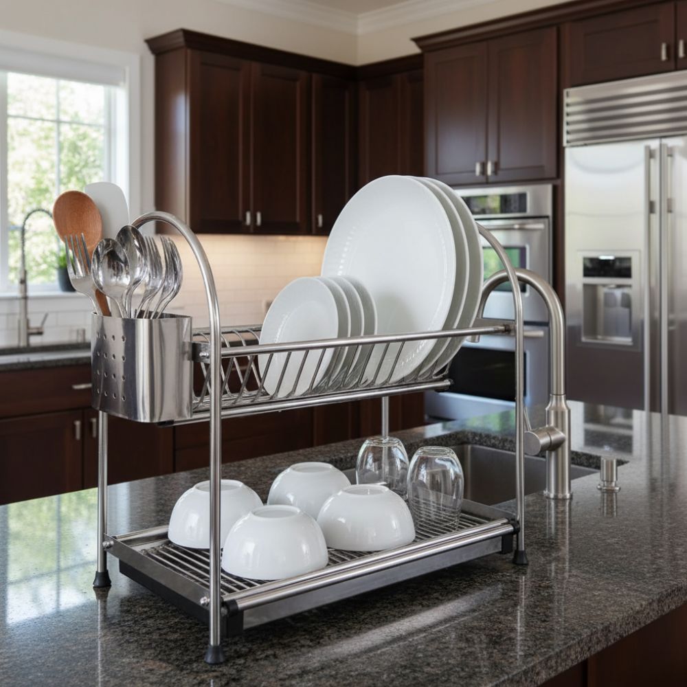 escurridor acero inox