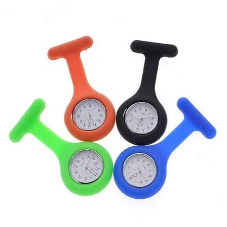 reloj-enfermero-medico-silicona-con-broche
