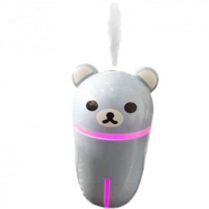 Humificador Vaporizador Portatil Oso Casa Niños Led Usb