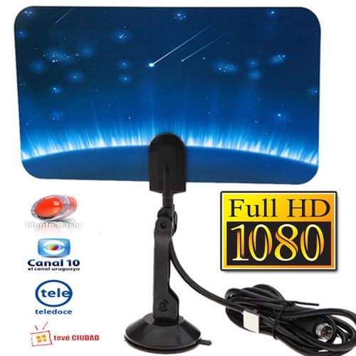ANTENA-INTERIOR-PLANA-TOP-ML-IMPORTACIONES Antena Interior Uhf Para Tv Digital Isdbt