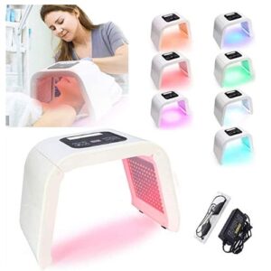 Cabina Tratamiento Luz Facial 7 Led Colores Fototerapia Rejuvenece