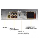 Radio Auto Universal Usb Bluetooth