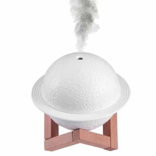 Humidificador Veladora 300ml Aceite Aromaterapia Difusor