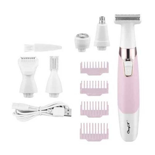 Depiladora Corporal Y Facial 5 En 1 Inalambrica Usb Para Ti