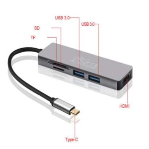 hub usb 3.0 5 en 1