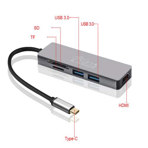 hub usb 3.0 5 en 1