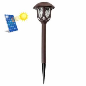 Foco Luz Led Solar Pincho Jardin Exterior 5w Fotocelula