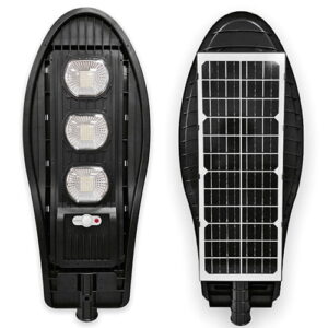 Foco Solar Led 150w Sensor Y Control Brazo Metal