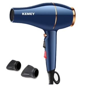 Secador De Pelo Kemei Km-9823 Con 2 Boquillas 3500wp