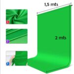 Set Pantalla Verde Fondo Infinito Chroma