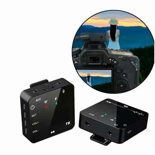 Microfono-Lavalier-Inalambrico-Sopalero-Y-Clip-Con-Receptor