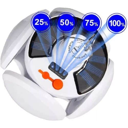 Luz Emergencia Recargable Usb Solar Colgable