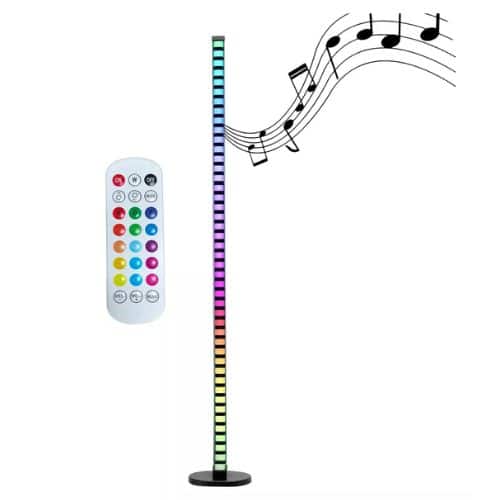 lampara de pie led rgb