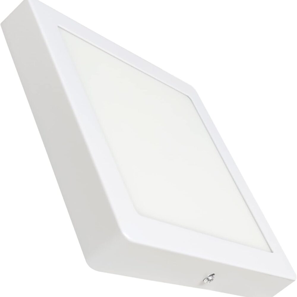 Plafon Foco Panel Led Techo 18w Aplique 7000k 2200l Luz Fria