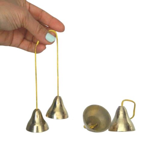 Campanas de Mano Metal Para Meditación Equilibrio Chakras