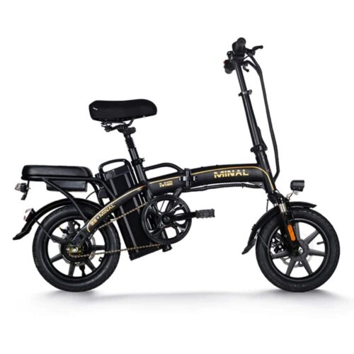 Bicicleta Bici Pedal Asistida Electrica Plegable Bateria