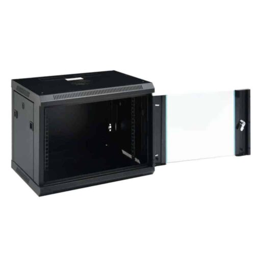 Gabinete Rack Cooler 9u 53x40x30cm Con Llave Ideal Servidor
