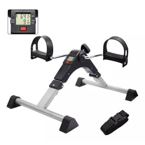 Pedalera Ejercitador Con Pantalla Para Rehabilitación Y Resistencia Ajustable