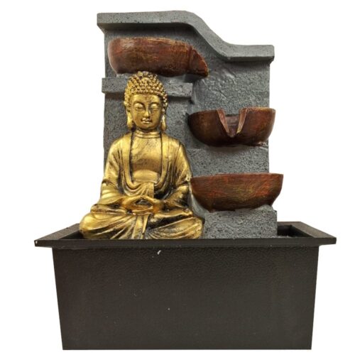 Fuente de Agua Buda para Interiores Meditacion Zen
