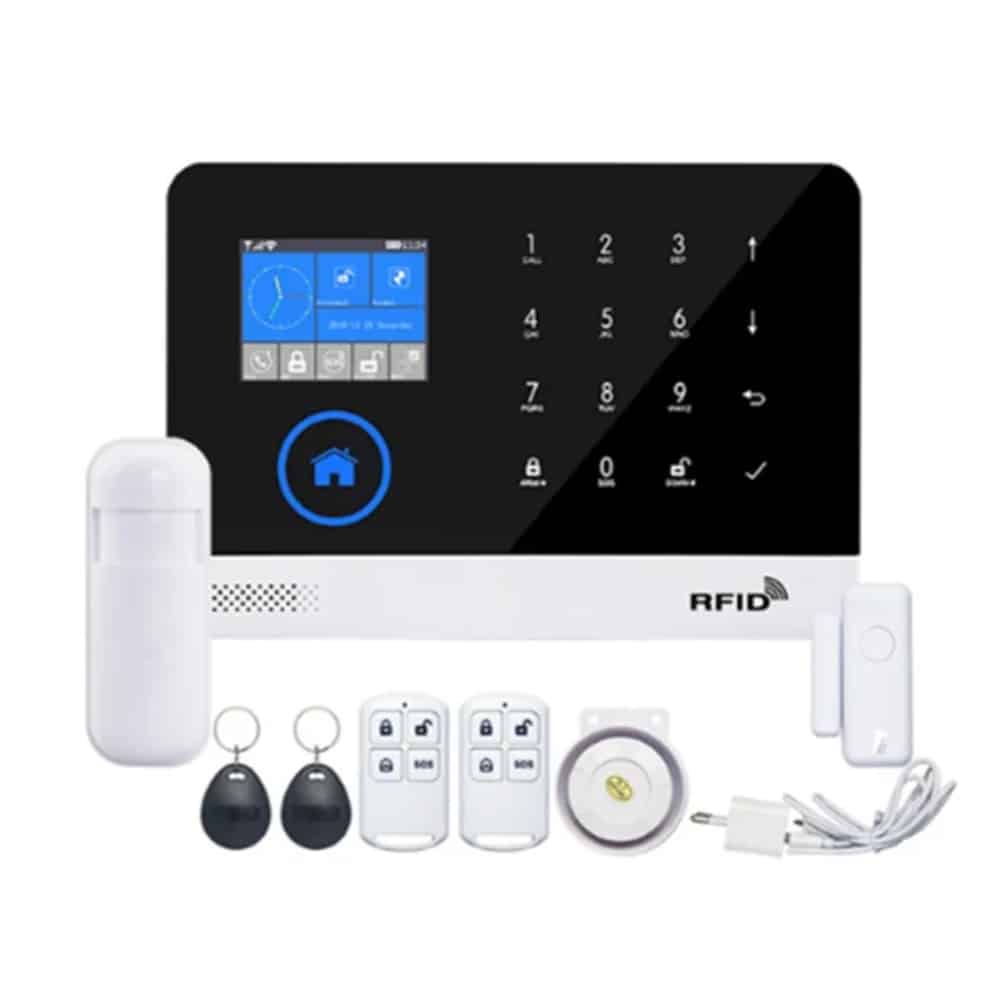 MAR-5820 (3) Kit de Alarma WiFi/4G Inalámbrica Forza con todos los componentes incluidos