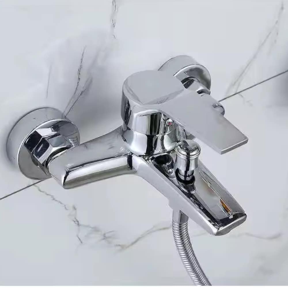 Grifo Canilla Monocomando Aleación 15 cm Fria y Caliente