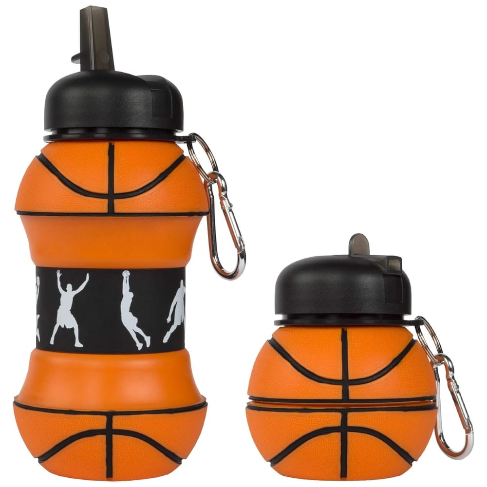 botella de basket negra