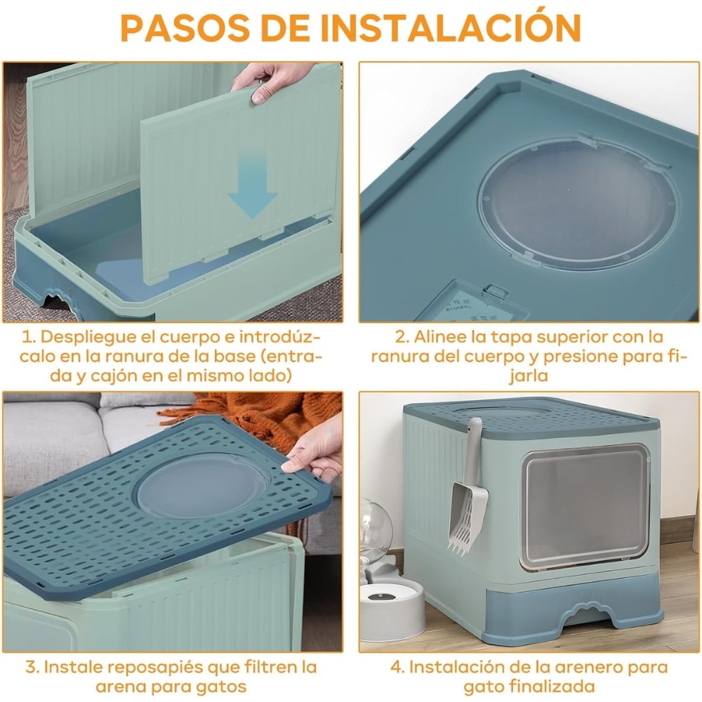 INSTALACION ARENERO GRANDE CUADRADO