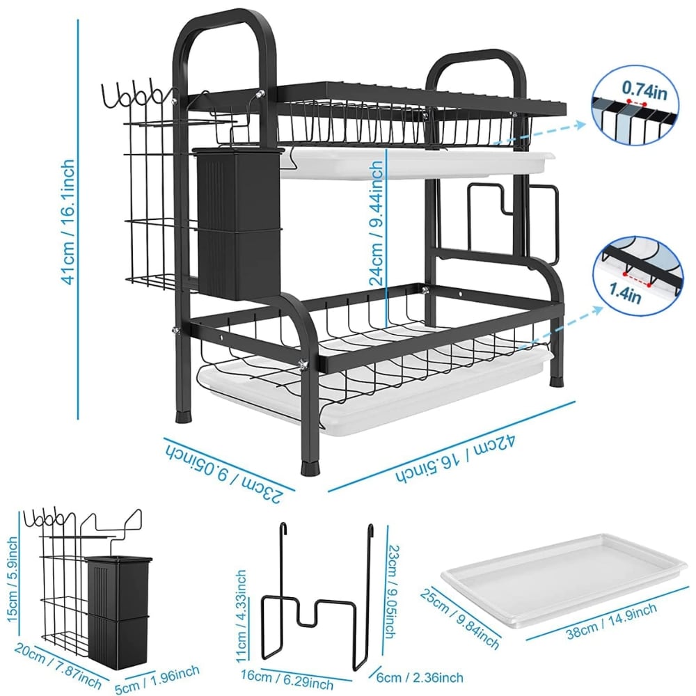 Escurridor de acero inoxidable medidas