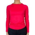 Remera termica rosada mujer