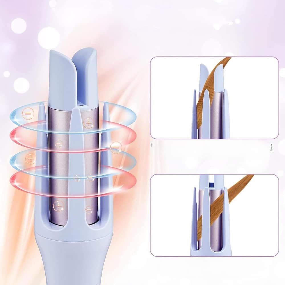 Funcionamiento rizadora violeta