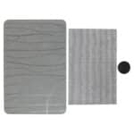 alfombra de piedra con antideslizante