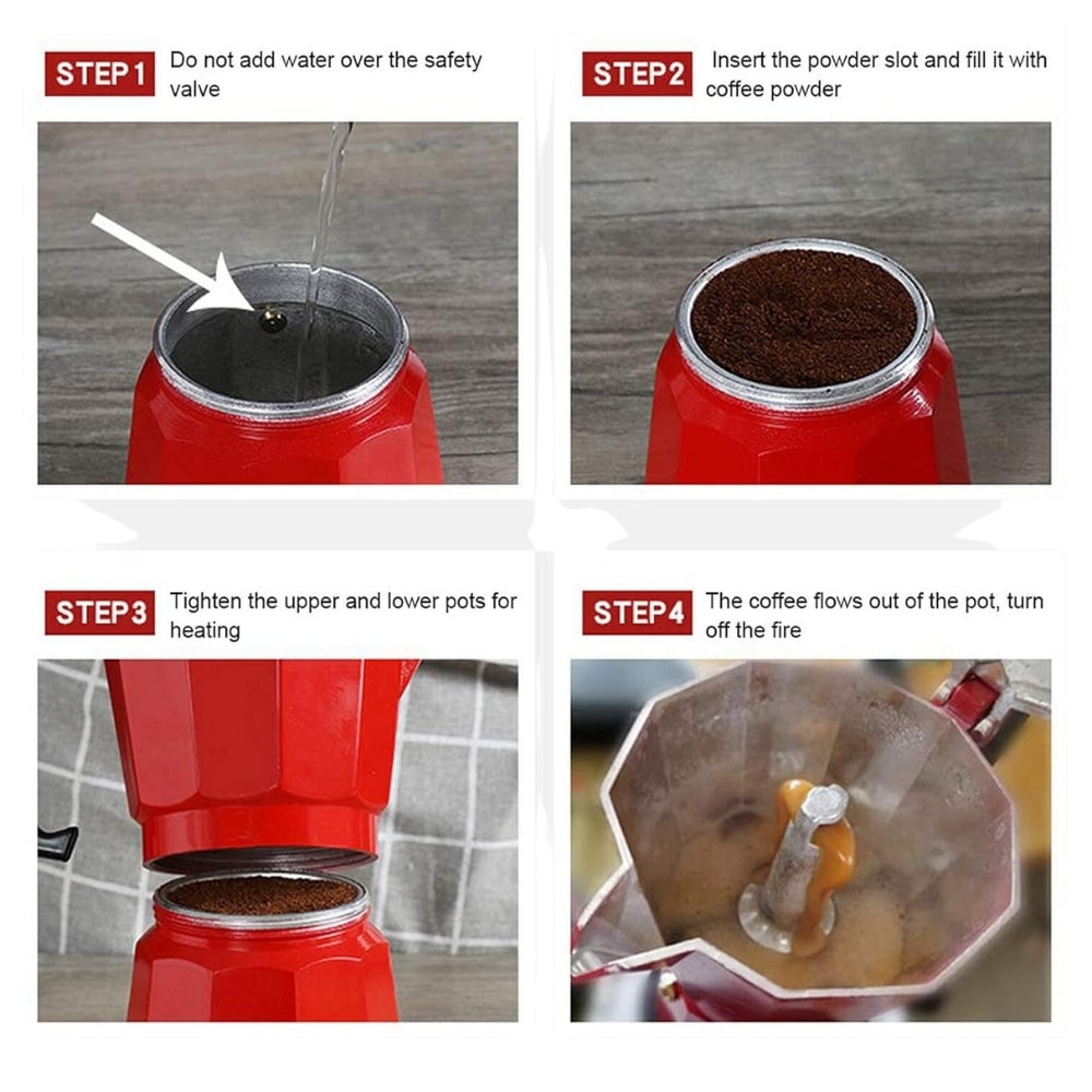 Forma de utilizar cafetera