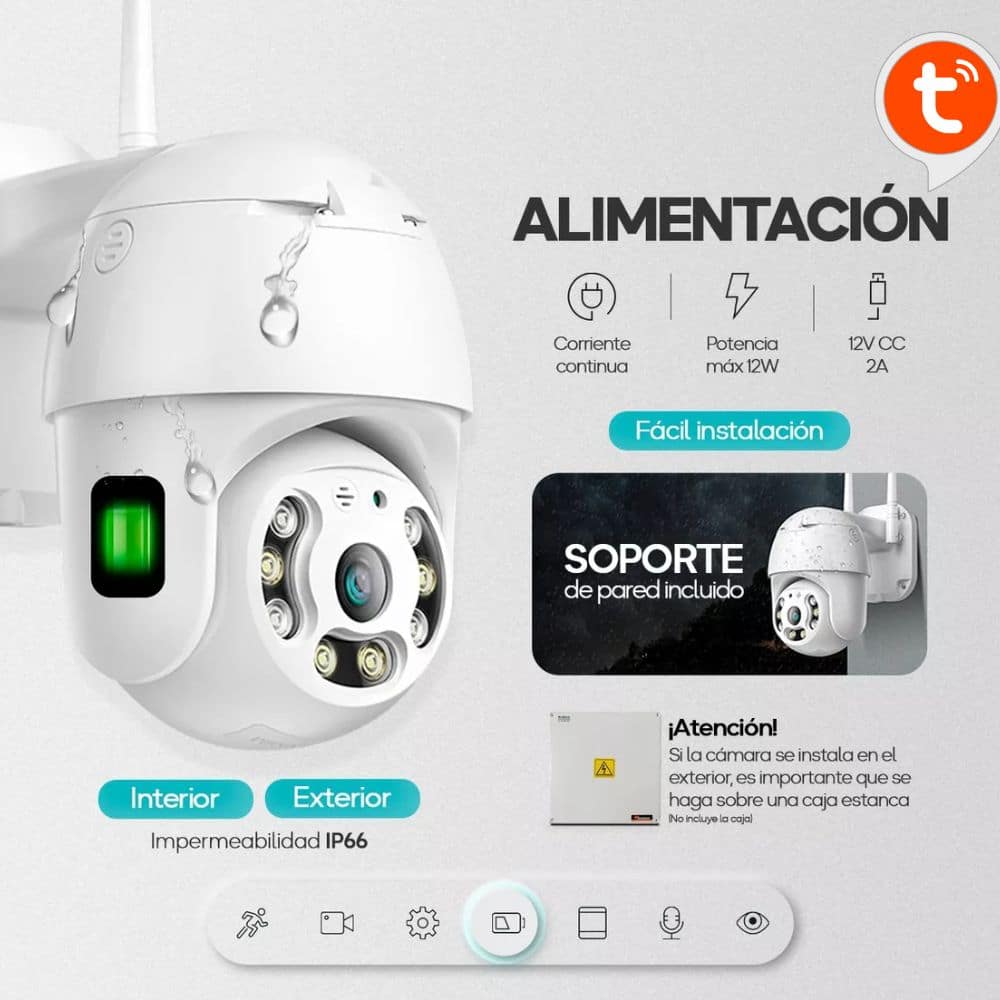 camara domo 5megpixeles tuyasmart