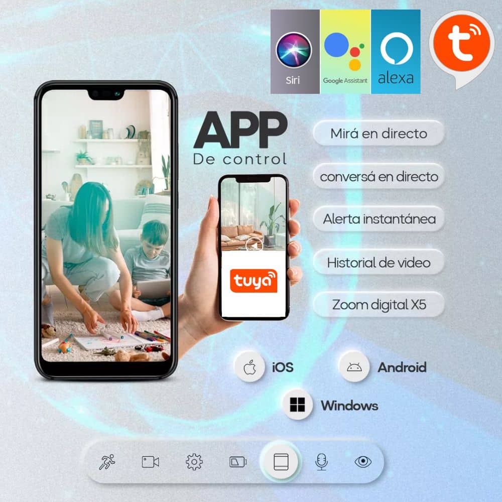 camara domo 5megpixeles tuyasmart