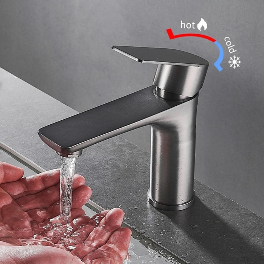 MAR-7027 (2) Griferia frio calor grifo baño