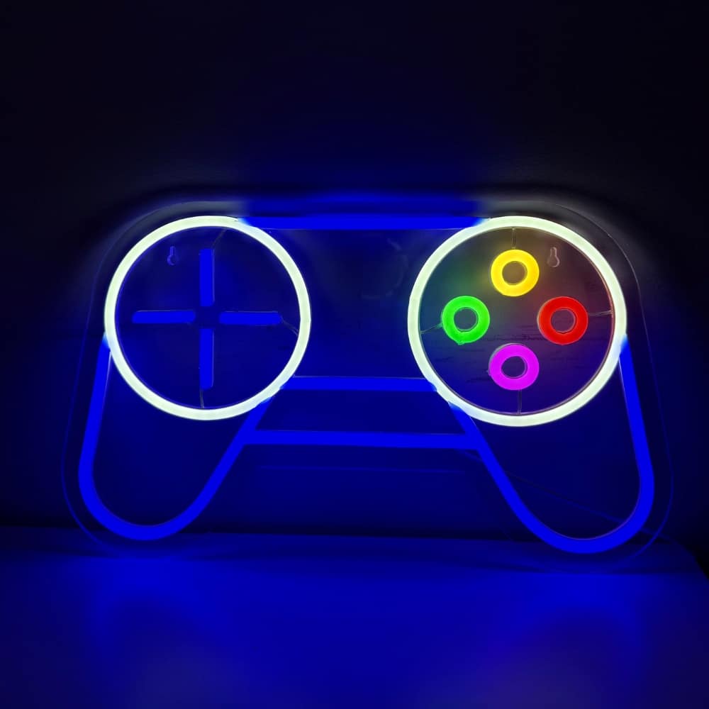MAR-6966 Cartel de Neon LED 38cm Joystick