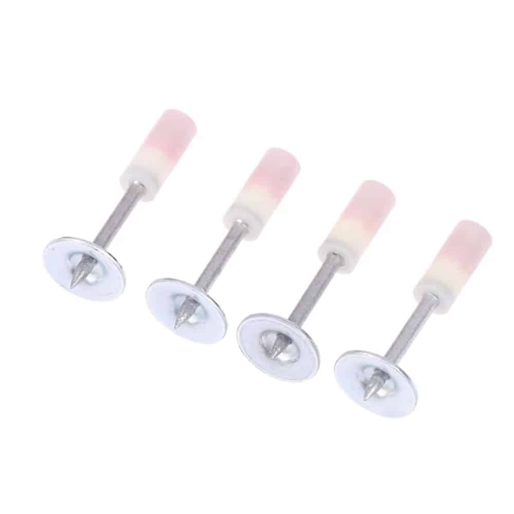 pack de 4 clavos fulminantes de remachadora