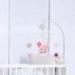 Sonajero de Cuna Movil Con Musica diseño buho