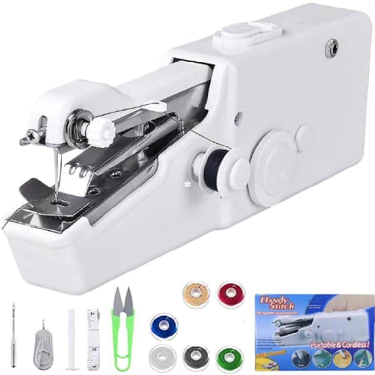 mini maquina de coser inalambrica
