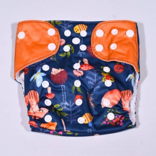Pañal Reutilizable Ecologico De Tela Ajustable 0-3 años