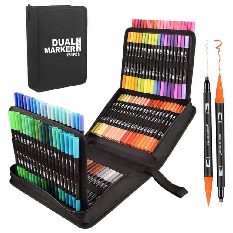 Set 120 Marcadores Con Estuche