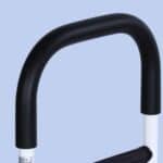 Mango de goma baranda de seguridad adulto