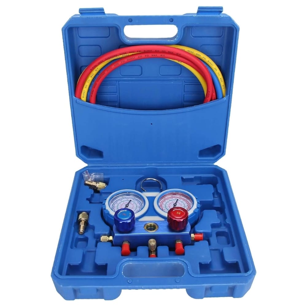 Juego de Manomeros Para Refrigeracion AC