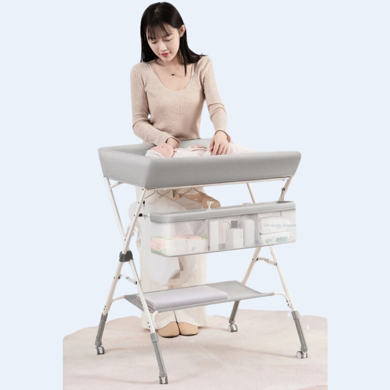 Cambiador de Bebé Plegable con Pañalera