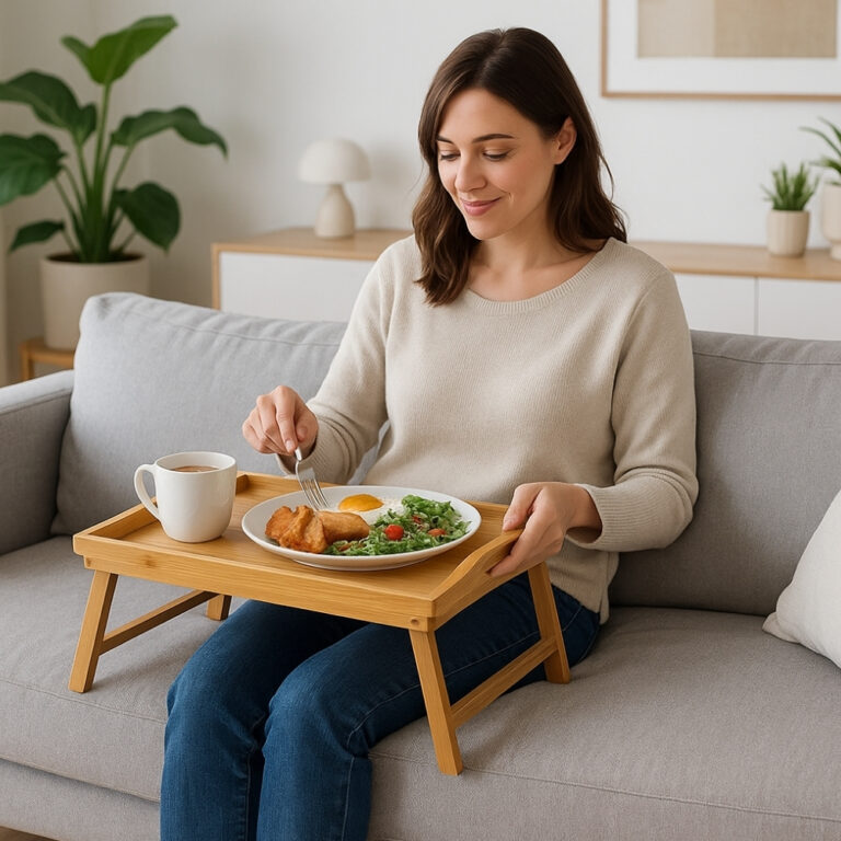 Bandeja de Bambú Plegable