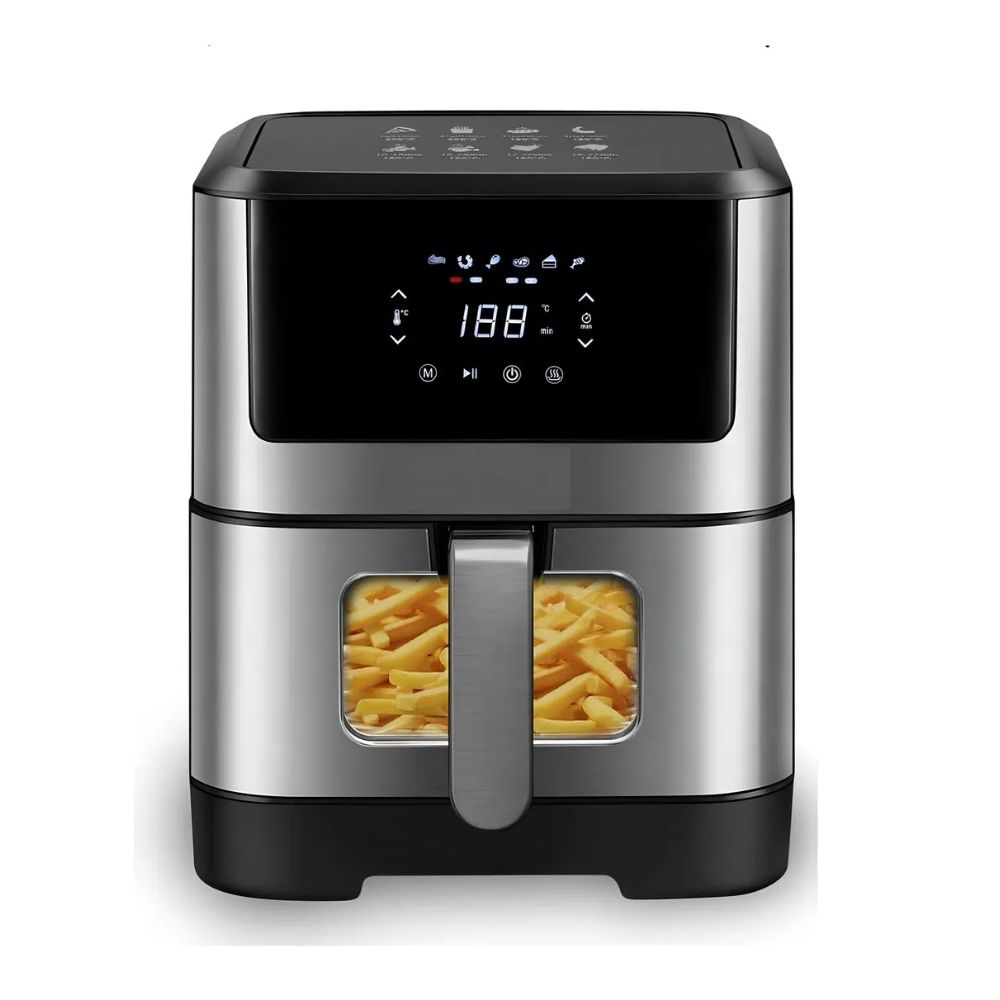 freidora 10 litros sin aceite con visor