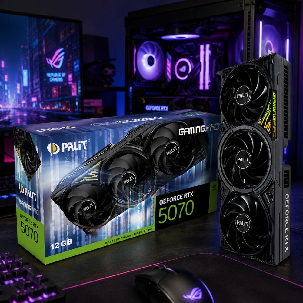 Targeta Infinity Tarjeta Video Palit Geforce Rtx 5070 Infinity3 12gb D7 2 Años de ...